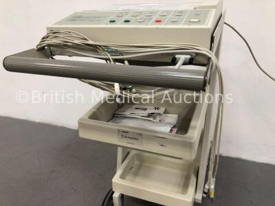 Philips PageWriter 100 ECG Machine on Stand with 1 x 10-Lead ECG Lead (Powers Up) * SN US00606292 * - 3