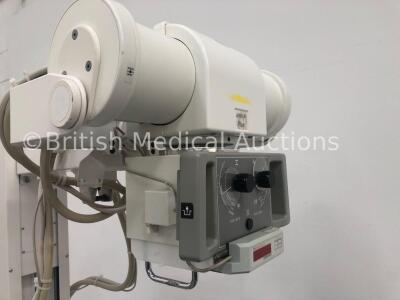 GE AMX 4 Plus - IEC Mobile X-Ray Model 2275938 with Control Hand Trigger and Key (Powers Up with Key-Key Included) * Mfd July 2007 * - 3