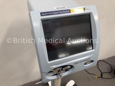 SLE5000 Infant Ventilator TTV Plus (Electronic Unit Model:A, Upgraded to Model E in July 2012,Pneumatic Unit Model:M-1) Software Version 5.0 on Stand - 3