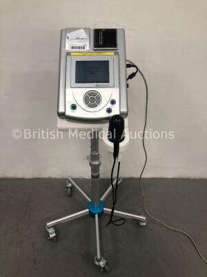 Mcube Cubescan BioCon-500 Bladder Volume Measurement System with 1 x Probe (Powers Up-Missing Printer Cover-See Photo) * Mfd 2005 *