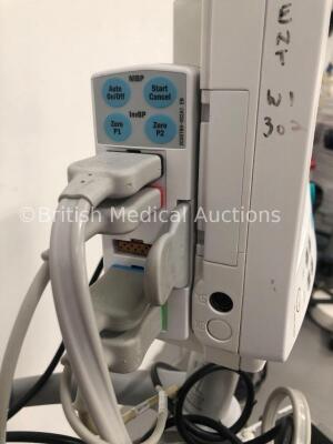 GE B30 Patient Monitor with 1 x E-PSMPW Patient Side Module with NIBP,P1,P2,T1,T2,SpO2 and ECG Options * Mfd 2014 *,1 x BP Hose, 1 x IBP Cable,1 x SpO - 3