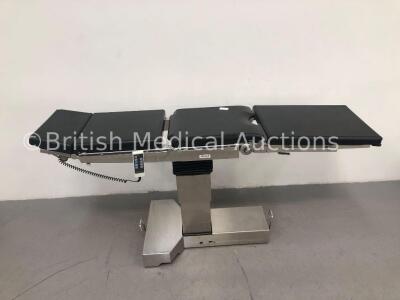 Maquet Electric Operating Table with Cushions and Controller * Complete * (Powers Up and Tested Working) * Asset No FS 0076521 * - 2