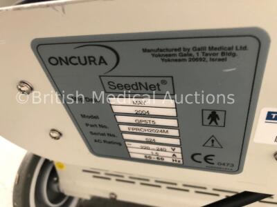 Galil Medical Oncura SeedNet Gold Cryosurgical Unit Model GP5T5 with Key (Powers Up with Key-Key Included) * Asset No FS 0100240 * * Mfd May 2004 * - 5