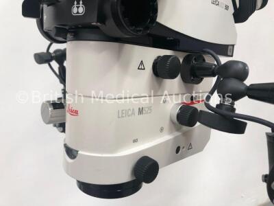 Leica F40 M525 Dual Operated Surgical Microscope Software Version 1.87 with Leica ULT 500 Dual Attachment, 4 x Leica 10x/21 Eyepieces and 2 x Control - 3