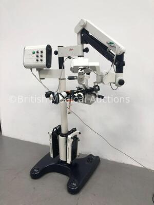 Leica M680 Triple Operated Surgical Microscope with Leica f=250mm Lens,3 x Binoculars,6 x Leica 10x/21 Eyepieces, Sony 3CCD ExwaveHAD Attachment and 2 - 10