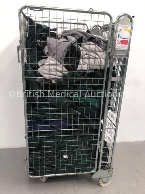 Cage of Mixed Ambulance Uniforms (Cage Not Included) - 2