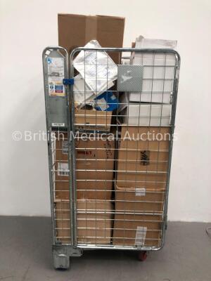 Cage of Mixed Consumables Including Pivot Medical NanoPass Reach Crescent,Smith & Nephew Clear-Trac Complete Cannula System and Advance Closed Camera - 2