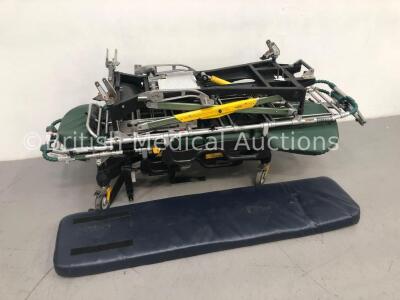 2 x Ferno Pegasus Hydraulic Ambulance Stretchers with 2 x Mattresses (Hydraulics Not Working) - 2