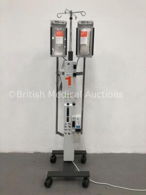 Level 1 H-1200 Fast Flow Fluid Warmer on Stand with Smiths H-31B Attachment (Powers Up) * SN S10000719 *