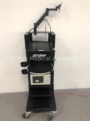 Stryker Stack Trolley with Stryker SDC HD High Definition Digital Capture Unit (Powers Up with Blank Screen) *G* * SN 07C071724 *