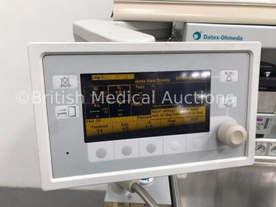 Datex-Ohmeda Aestiva/5 Anaesthesia Machine with Datex-Ohmeda Aestiva SmartVent Software Version 4.8 PSVPro,Datex-Ohmeda Isotec 5 Isoflurane Vaporizer, - 5