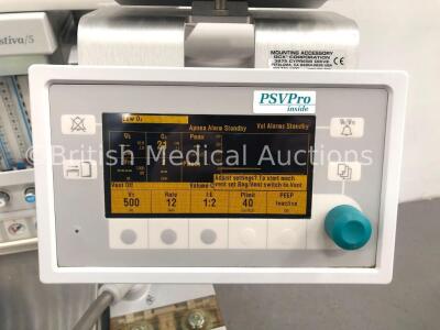 Datex-Ohmeda Aestiva/5 Anaesthesia Machine with Datex-Ohmeda Aestiva SmartVent Software Version 4.8 PSVPro,Datex-Ohmeda Isotec 5 Isoflurane Vaporizer, - 5