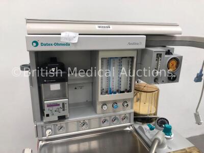 Datex-Ohmeda Aestiva/5 Anaesthesia Machine with Datex-Ohmeda Aestiva SmartVent Software Version 4.8,Datex-Ohmeda Isotec 5 Isoflurane Vaporizer,Oxygen - 3