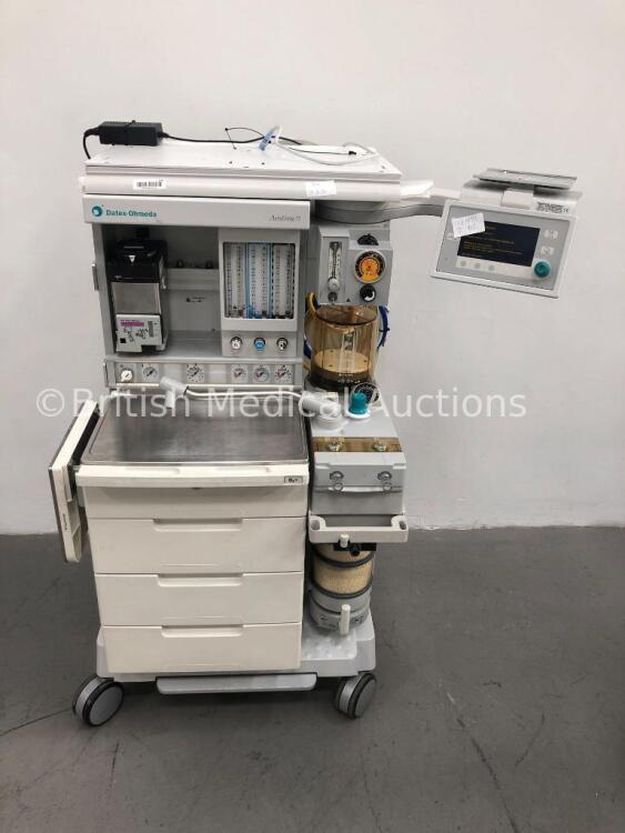 Datex-Ohmeda Aestiva/5 Anaesthesia Machine with Datex-Ohmeda Aestiva SmartVent Software Version 4.8,Datex-Ohmeda Isotec 5 Isoflurane Vaporizer,Oxygen