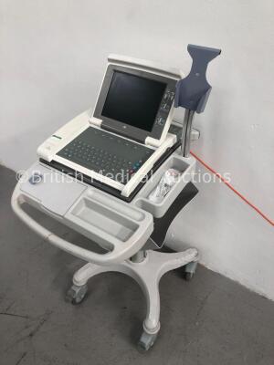 GE MAC 5000 ECG Machine on Stand (Powers Up) - 3