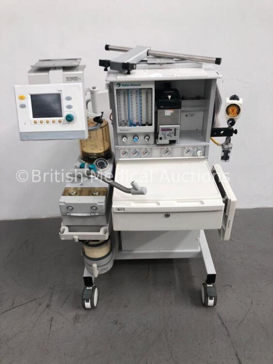 Datex-Ohmeda Aestiva/5 Anaesthesia Machine with Datex-Ohmeda 7100 Ventilator Software Version 1.4 with Datex-Ohmeda Isotec 5 Isoflurane Vaporizer,Bell