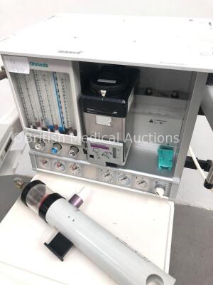 Datex-Ohmeda Aestiva/5 Induction Anaesthesia Machine with InterMed Penlon Nuffield Anaesthesia Ventilator Series 200,Datex-Ohmeda Isotec 5 Isoflurane - 2