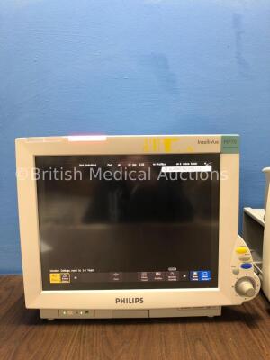 Job Lot Including 1 x Philips Intellivue MP70 Anesthesia Touch Screen Monitor Version H.15.45 *Mfd 2009* 1 x Philips Intellivue MP50 Touch Screen Pati - 2