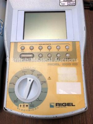 2 x Rigel Medical 266 Plus Electrical Safety Analyzers in Carry Bags (Both No Power when Tested) *S22-0435 / S22-0424* - 2