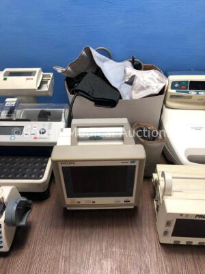 Mixed Lot Including ProPaq Encore Patient Monitor, 1 x Philips Respironics Porta-Neb Nebulizer, 1 x Alaris Asena CC MK III Syringe Pump, Lot Lot of BP - 3