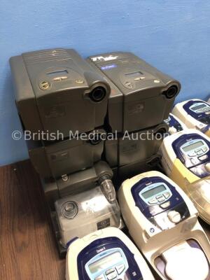 Mixed Lot of CPAPS Including 3 x Respironics REMStar Plus, 3 x Respironics REMstar C-Flex, 6 x ResMed Escape II S8 with H4i Humidifiers, 3 x ResMed Es - 2