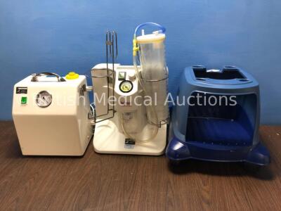 1 x East Healthcare CarryVax Suction Pump, 1 x Aerosol SAM 12 Suction Pump and 1 x 3M Bair Hugger Rolling Cart *S/N 34-878-4729-8 / 70202*