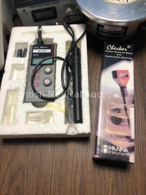 Mixed Lot Including Titralab TIM Titration Manager System, DO2 Meter, PH Meter, Anglicon Electrothermal System, WPA CM25 Conductive Meter and Thermomi - 6