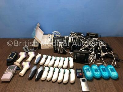 Mixed Lot Including Ear Thermometers, Forehead Thermometers, Telehealth Monitors and Blood Glucose Meters