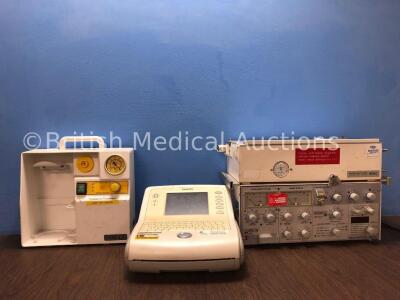 Mixed Lot Including 1 x SAM 420 Suction Unit (Untested Due to No Power Supply) 1 x Philips Page Writer Trim II ECG Machine (No Power) 1 x Siemens Serv