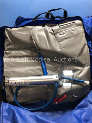 2 x Hartwell Medical Evac U Splint Deluxe Mattress with 2 x Pumps - 2