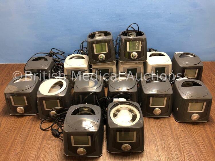 Job Lot Including 16 x Fisher&Paykel Icon+ and Icon NOVO CPAP (All Power Up - 1 Missing Lid) *170110588226 / 171110627656 / 130521300807 / 17030960031