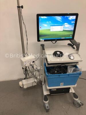 Life-Tech Urolab/Urovision System with HP Monitor,Uroflow Transducer, Patient Unit,CPU,Keyboard and Accessories (Powers Up) * Asset No FS 0098130 * - 3