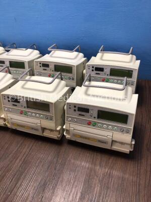 4 x Fresenius MCM 550 ST Infusion Pumps, 3 x Fresenius MCM 440 PT Infusion Pumps and 1 x Fresenius Optima PT Infusion Pump (All Power Up) - 2