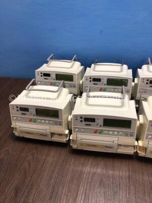 4 x Fresenius MCM 550 ST Infusion Pumps, 3 x Fresenius MCM 440 PT Infusion Pumps and 1 x Fresenius Optima PT Infusion Pump (All Power Up) - 3