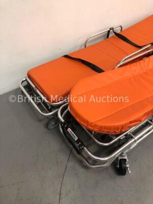 2 x Ferno 35A Series Cots with Mattresses and Straps - 3
