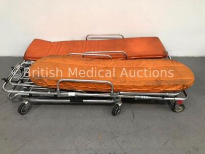 2 x Ferno 35A Series Cots with Mattresses and Straps