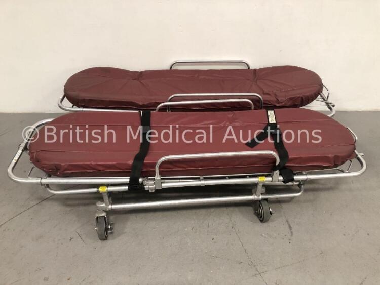 2 x Ferno Model 30-NM Stretchers with 2 x Mattresses