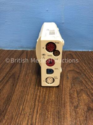 Philips M3001A Module with ECG/Resp,SpO2,NBP and Press/Temp Options * Mfd 2012* **DE44163830**