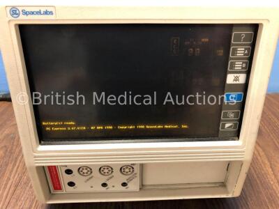 1 x GE Datex-Ohmeda F-CMC1-04 Patient Monitor (No Power) and 1 x Spacelabs 90308-20-38 Patient Monitor (Powers Up with Faulty Display) *6255731 / 308- - 3