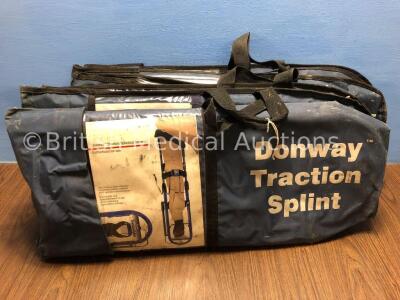 6 x Donway Traction Splints