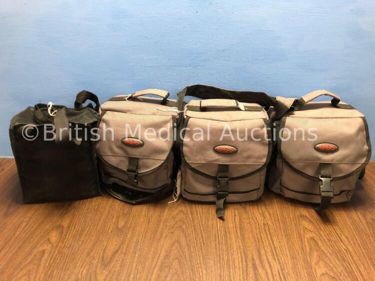 Job Lot Including 3 x Breas External Battery Pack EB 2 and 1 x Battery for use with Nippy 3 Ventilator