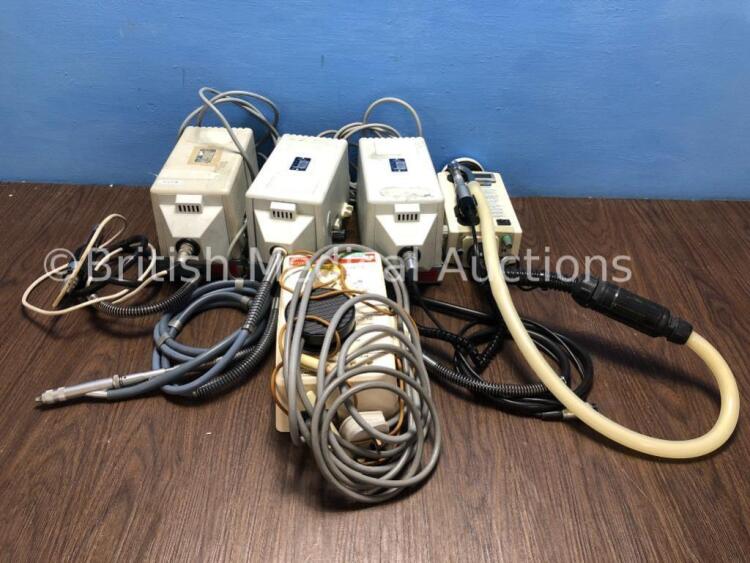 Mixed Lot of Dental Equipment Including Lenson Mini Clean Drill , 3 x Suda Dental Motors and 1 x Birtcher Hyfrecator Model 733 *S/N 970 / EE83D9069 /