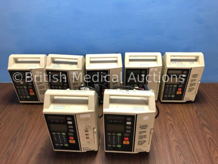 Job Lot of 7 x Baxter Flo-Gard 6201 Volumetric Infusion Pumps