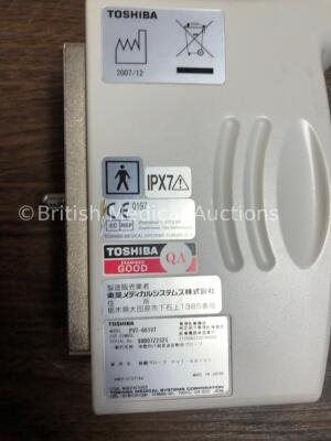 1 x Philips C5-1 Transducer / Probe and 1 x Toshiba PVT-661VT Transducer / Probe - 3