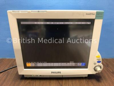 Philips IntelliVue MP70 Anesthesia Touch Screen Patient Monitor Software Version G.01.72 (Powers Up) Mfd 2007 *C*
