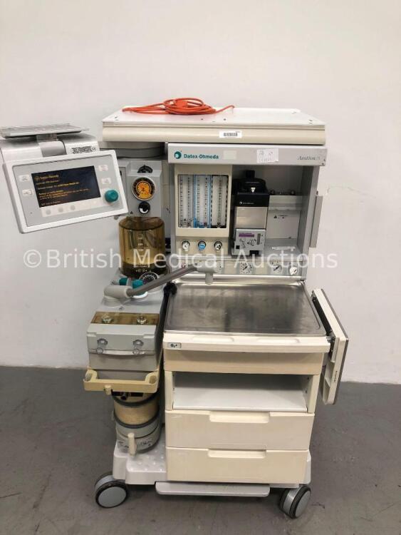 Datex-Ohmeda Aestiva/5 Anaesthesia Machine with Datex-Ohmeda SmartVent Software Version 4.8,Datex-Ohmeda Isotec 5 Isoflurane Vaporizer,Oxygen Mixer,Be
