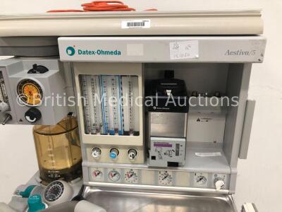 Datex-Ohmeda Aestiva/5 Anaesthesia Machine with Datex-Ohmeda SmartVent Software Version 4.8,Datex-Ohmeda Isotec 5 Isoflurane Vaporizer,Oxygen Mixer,Be - 3