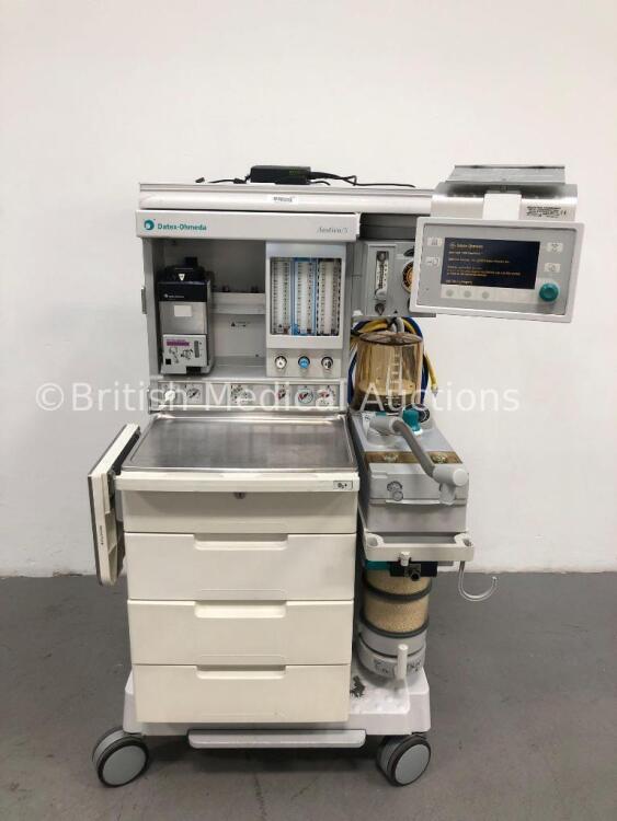 Datex-Ohmeda Aestiva/5 Anaesthesia Machine with Datex-Ohmeda SmartVent Software Version 4.8,Datex-Ohmeda Isotec 5 Isoflurane Vaporizer,Oxygen Mixer,Be