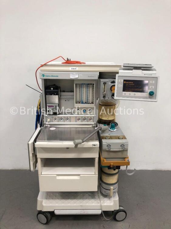 Datex-Ohmeda Aestiva/5 Anaesthesia Machine with Datex-Ohmeda SmartVent Software Version 3.5,Datex-Ohmeda Isotec 5 Isoflurane Vaporizer,Oxygen Mixer,Be