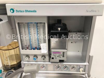 Datex-Ohmeda Aestiva/5 Anaesthesia Machine with Datex-Ohmeda SmartVent Software Version 3.5,Datex-Ohmeda Isotec 5 Isoflurane Vaporizer,Oxygen Mixer,Be - 3